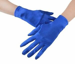 gala handschoenen jessica satin royal blue