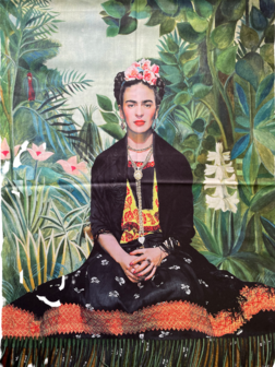 onkar sjaal frida kahlo wolmix garden view