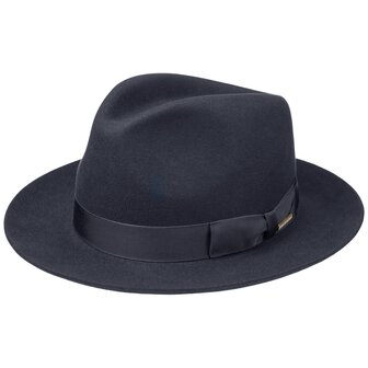 stetson fedora penn haarvilt navy