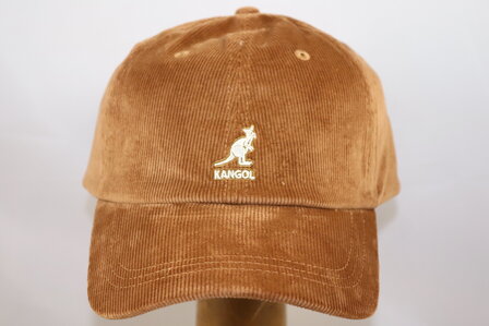 kangol baseball cap cord wood