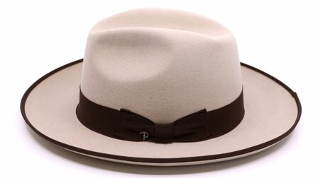 panizza fedora aosta bies haarvilt beige en bruin