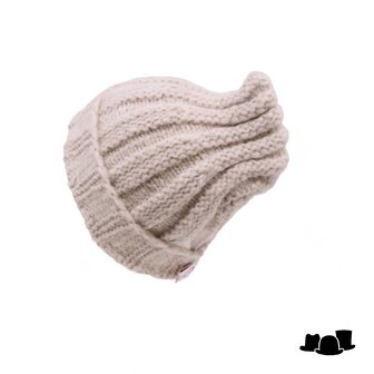 nicki marquardt knitted beanie muts malin angora wolmix beige