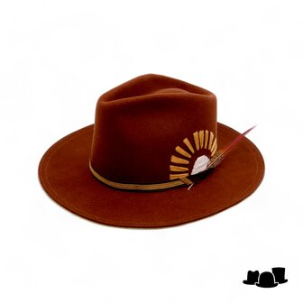 bespoke bailey fedora colter beginners luck wolvilt oak