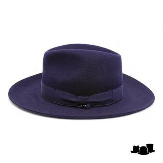 jos van dijck fedora rho haarvilt navy blauw