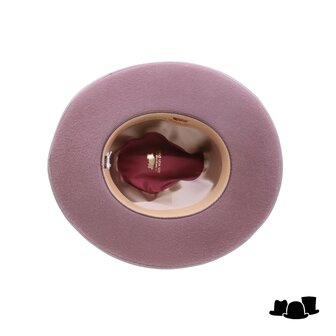 jos van dijck fedora rho pencil roll brim cashmere mauve