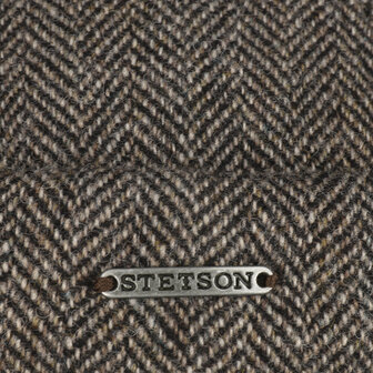 stetson docker wool herringbone antra melange