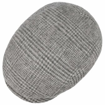 stetson flatcap driver sustainable undyed wool grey shades