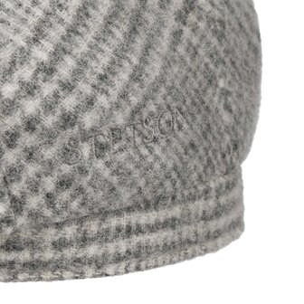 stetson flatcap driver sustainable undyed wool grey shades