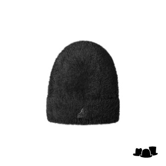 kangol beanie muts faux fur black