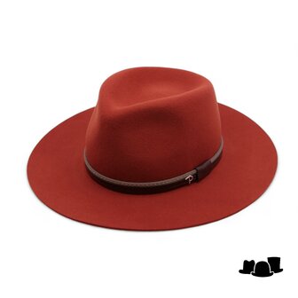 panizza fedora latina 27 wolvilt terracotta