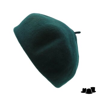 kopka roll up baret wolvilt emerald green