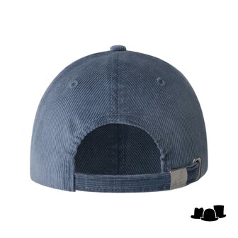 kangol baseball cap cord denim blue