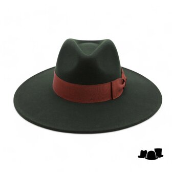 jos van dijck fedora amber wolvilt forest green