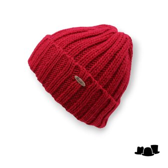 bronte beanie fallon wolmix red