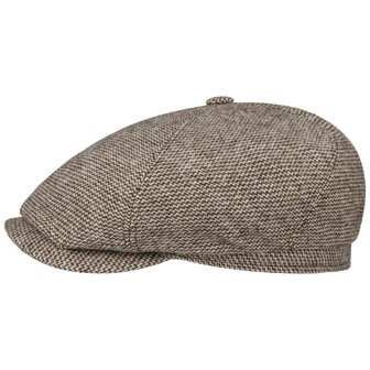 stetson newsboy cap brooklyn undyed sustainable wool 