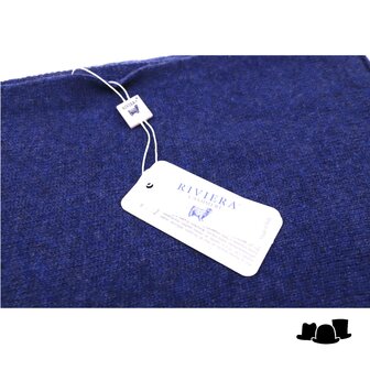 riviera sjaal rasata cashmere dark blue