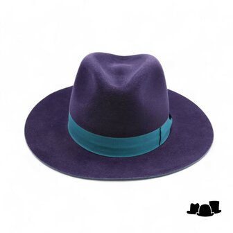 jos van dijck fedora pico haarvilt navy blue