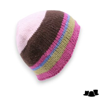 kangol beanie chunky handknit wool multicolor