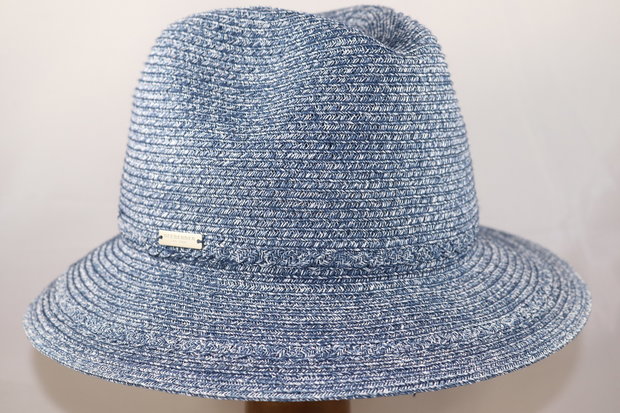 Seeberger Zomer Fedora sierrand INK BLUE