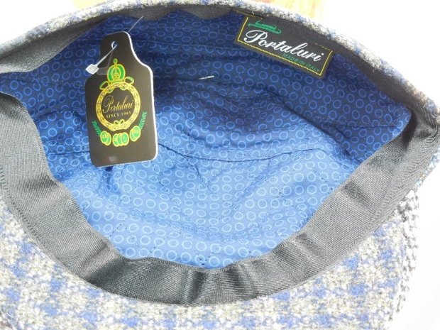 Portaluri Platte pet Patchwork BLAUW GRIJS