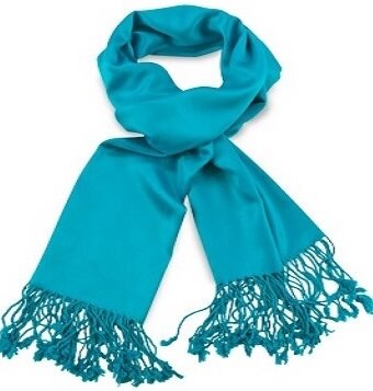 onkar pashmina viscose licht blauw