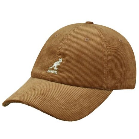 kangol baseball cap cord wood