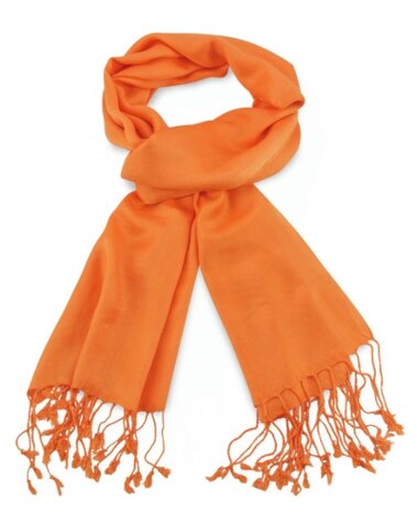 onkar pashmina viscose orange