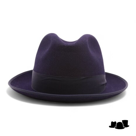 baldini fedora classico bies rand blauw