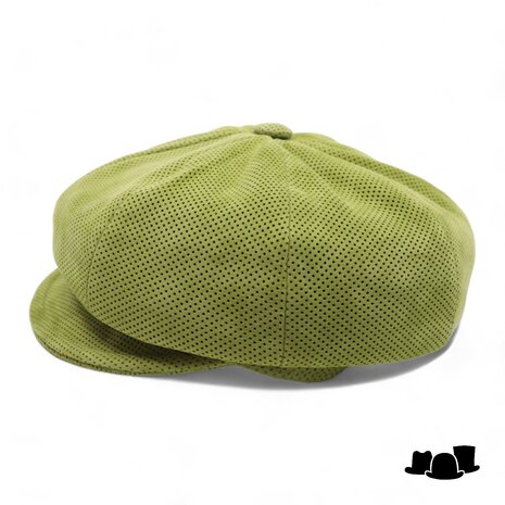 alfonso deste ballonpet krizia suede pinhole grass green