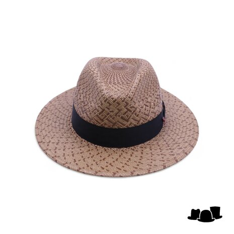 alfonso deste fedora panama chicago 2tone bruin