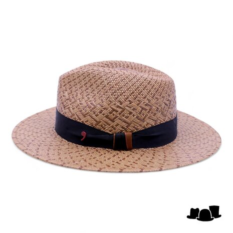 alfonso deste fedora panama chicago 2tone bruin