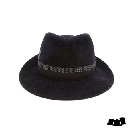 bespoke mayser fedora collins new york haarvilt zwart