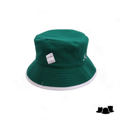 kangol golf reversible bucket green white