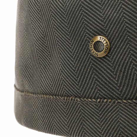 stetson army cap herringbone mud black