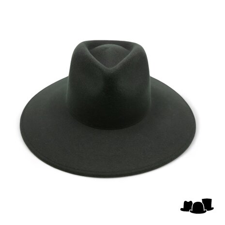 weba hats fedora 9100 wolvilt flessengroen