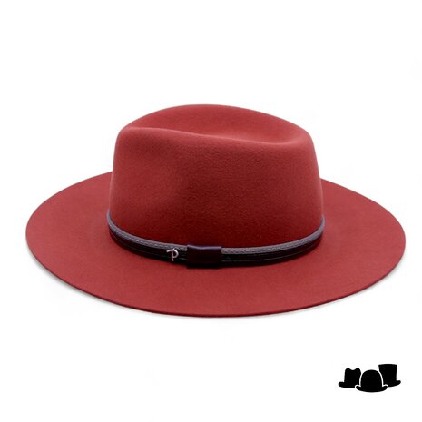 panizza fedora latina 27 wolvilt terracotta