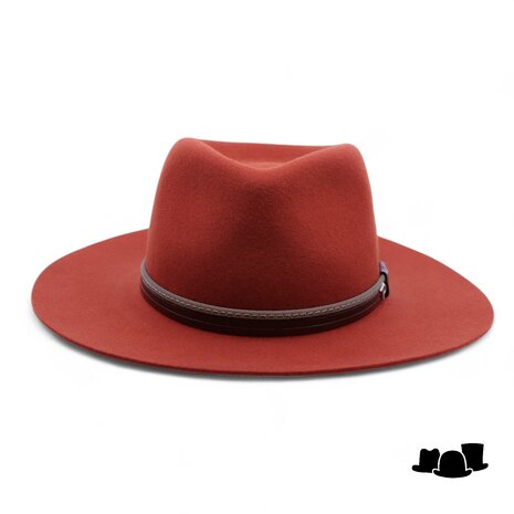 panizza fedora latina 27 wolvilt terracotta