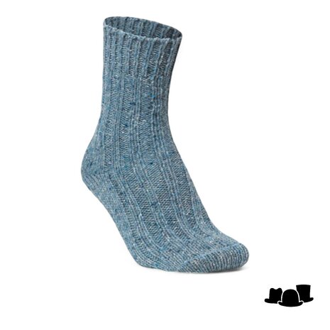 calzini cosner socks wolmix light blue