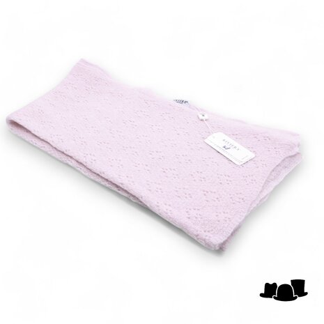 riviera sjaal traforata cashmere soft pink