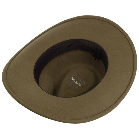 stetson western woolfelt taupe