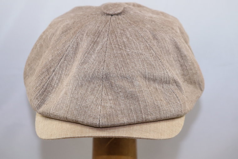 Wig&eacute;ns Newsboy Classic Cap Taupe Denim