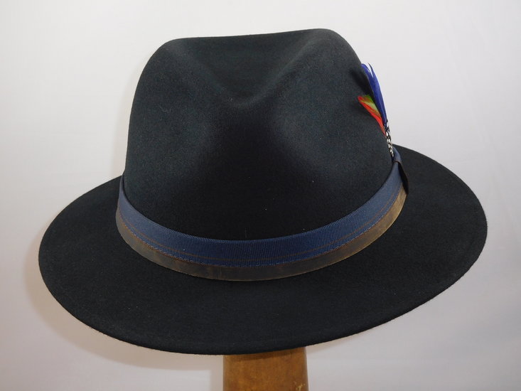 Stetson Parlesto Traveller Woolfelt Black