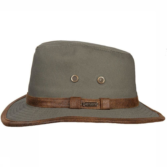 hatland fedora rayburn outdoor cotton olive