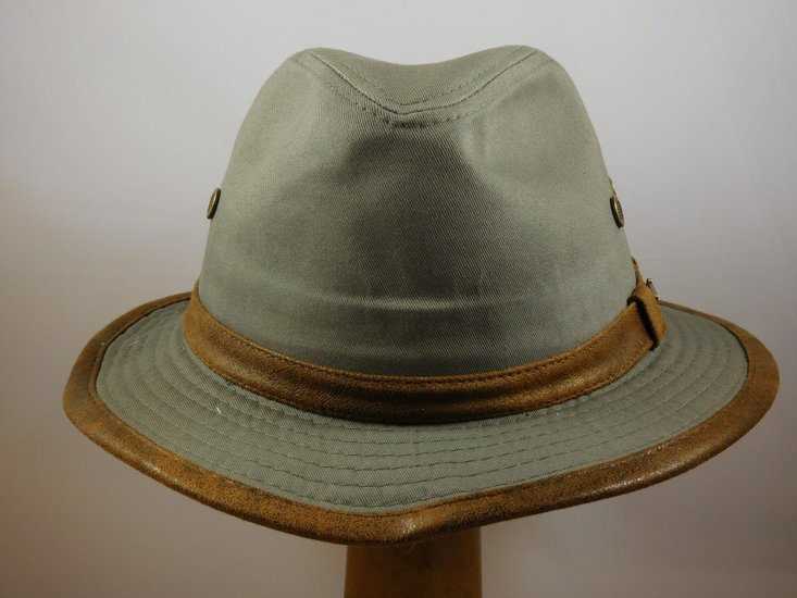 hatland fedora rayburn outdoor cotton olive