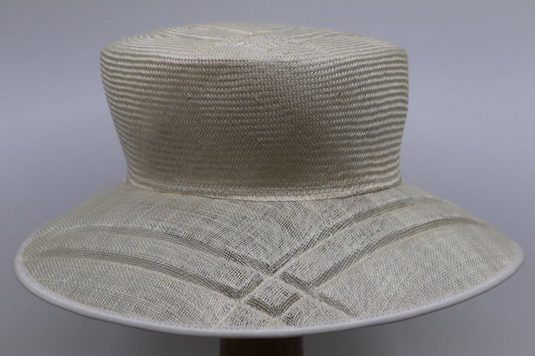 WEBA Hats Gelegenheidshoed Sisal Sinamay WIT IVORY