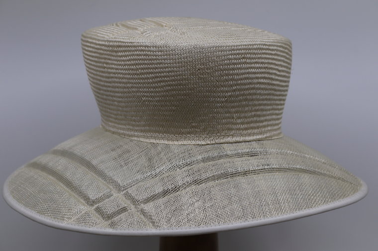 WEBA Hats Gelegenheidshoed Sisal Sinamay WIT IVORY