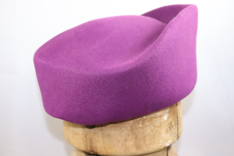 Favorite Occasion Pillbox Furfelt PurpleMagenta