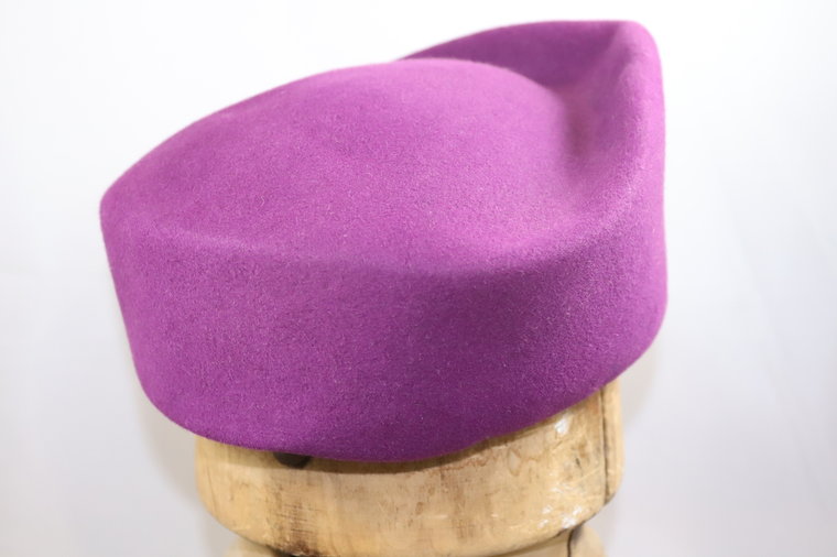 Favorite Occasion Pillbox Furfelt PurpleMagenta