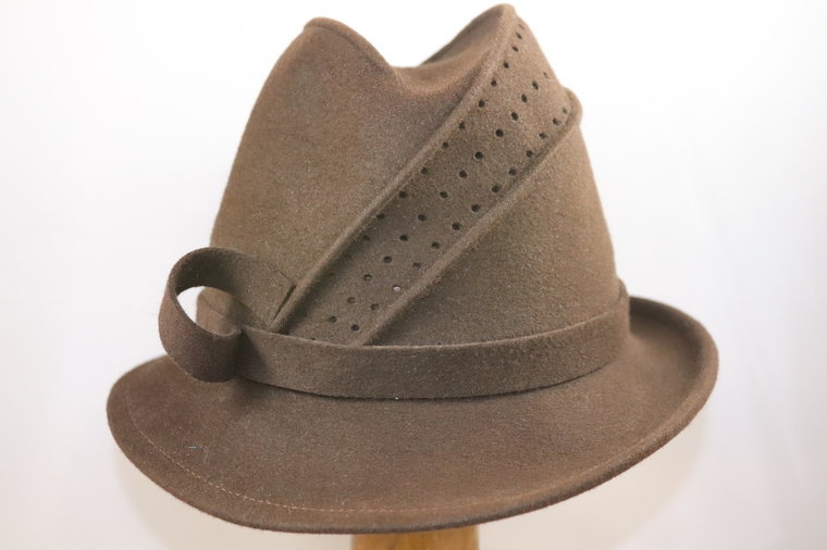 Favorite haarvilt fedora Brasil Bruin