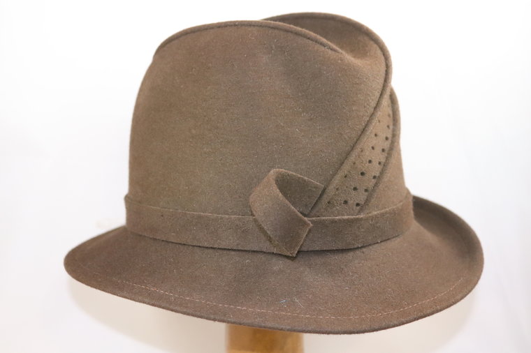 Favorite haarvilt fedora Brasil Bruin